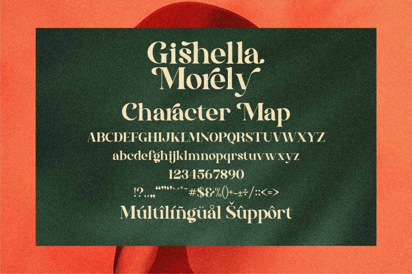 Gishella Morely Serif Font preview image 5