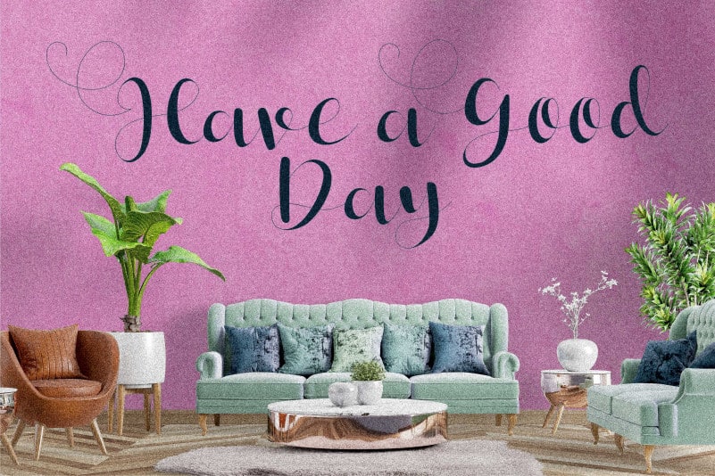 Janetha Hasley Script Font preview image 5