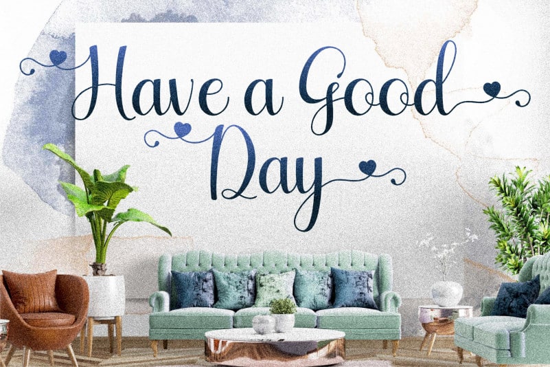 Agilia Calligraphy Font preview image 5