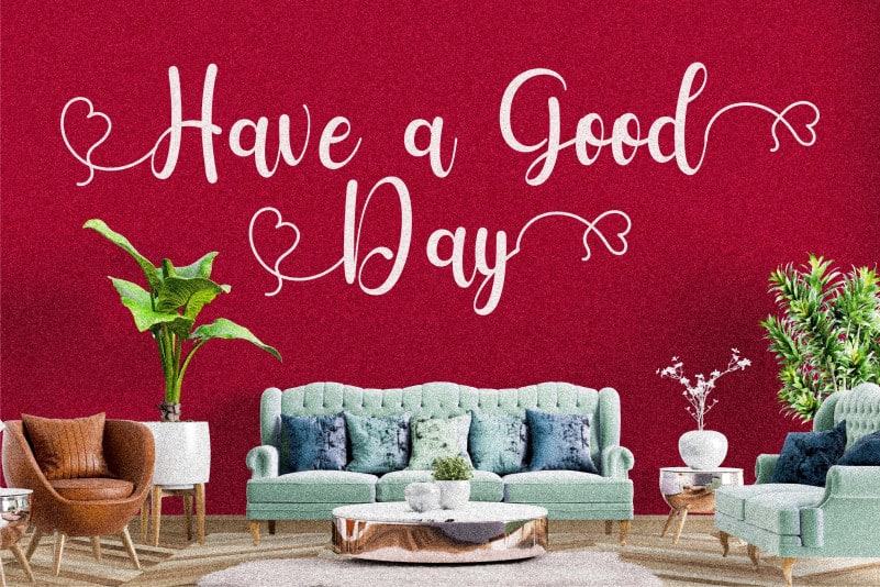 Berlysa Script Font preview image 5