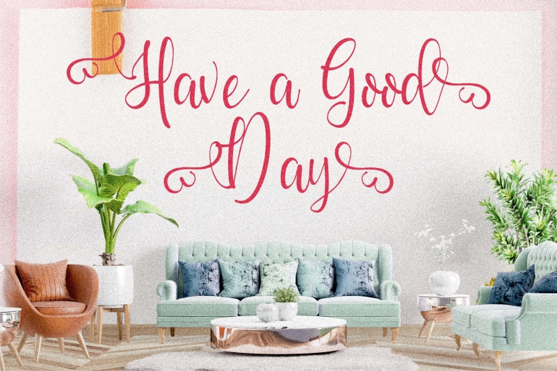 Qayla Script Font preview image 5