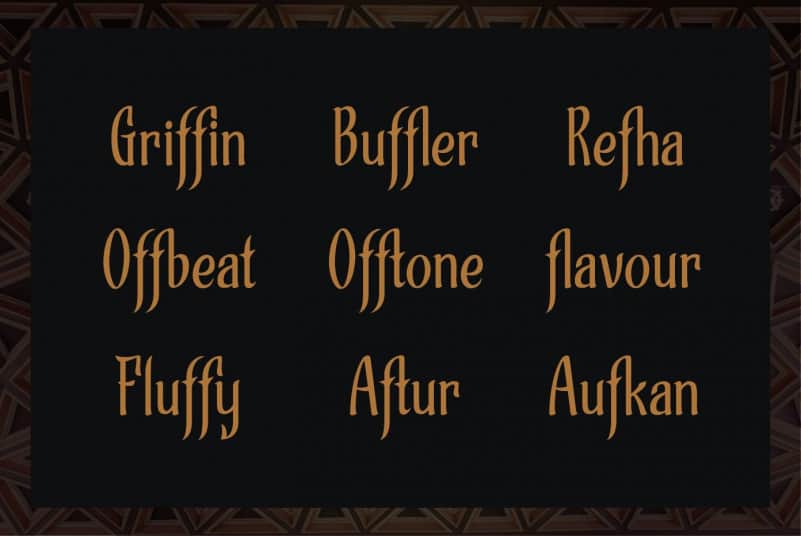 Strandall Display Font preview image 3