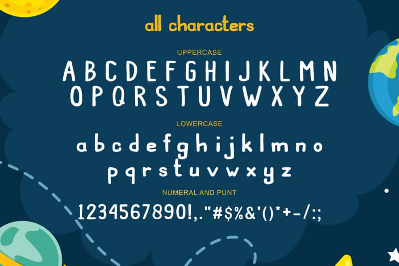 Kids Bondes Font preview image 5