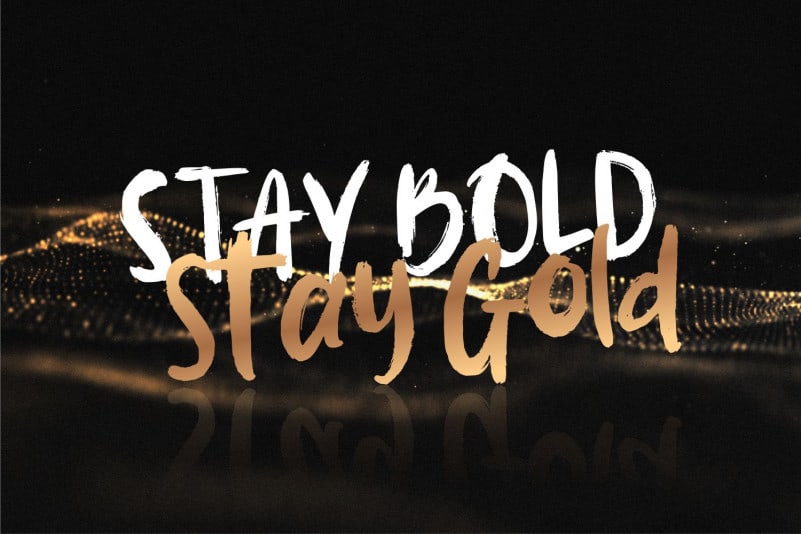 BURNFOLK Brush Font preview image 5