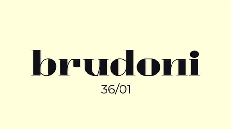 Brudoni Serif Font