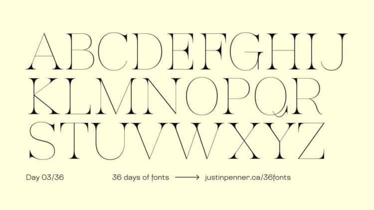 Formation Serif Font preview image 2
