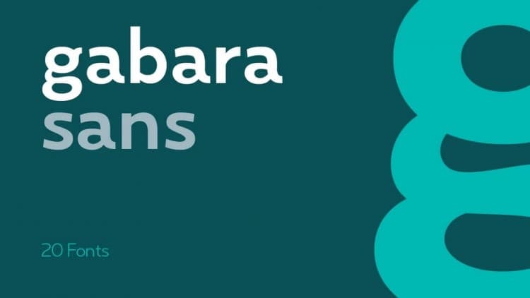 Gabara Sans Serif Font