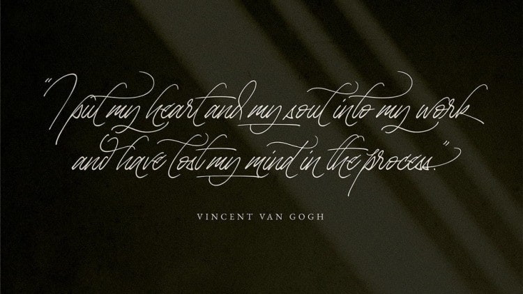 La Monte Script Font preview image 2