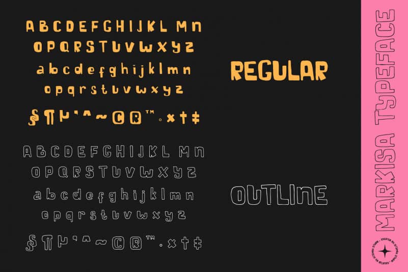Markisa Display Font preview image 3