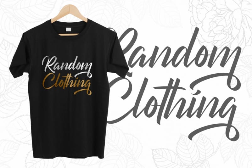 Georgerithe Script Font preview image 2