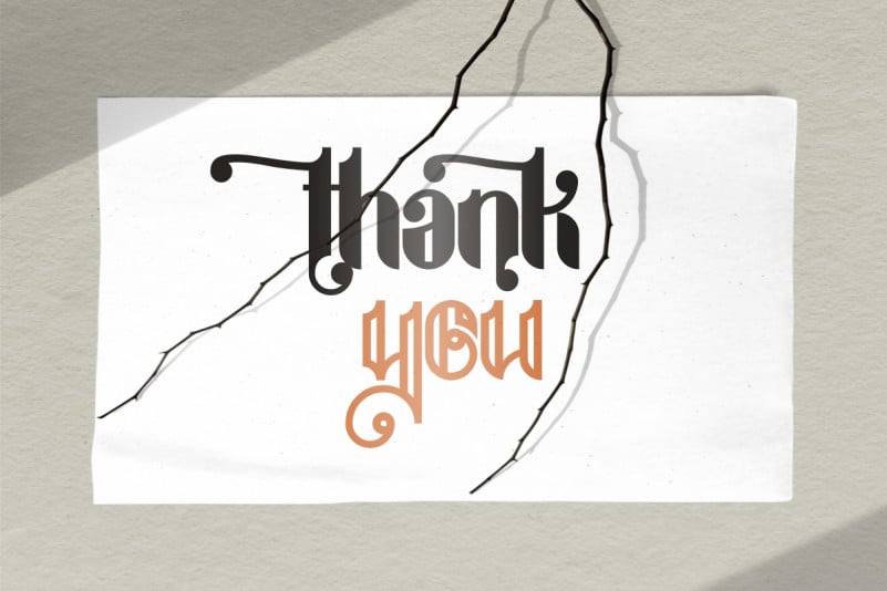 RageSoul Brush Font preview image 5