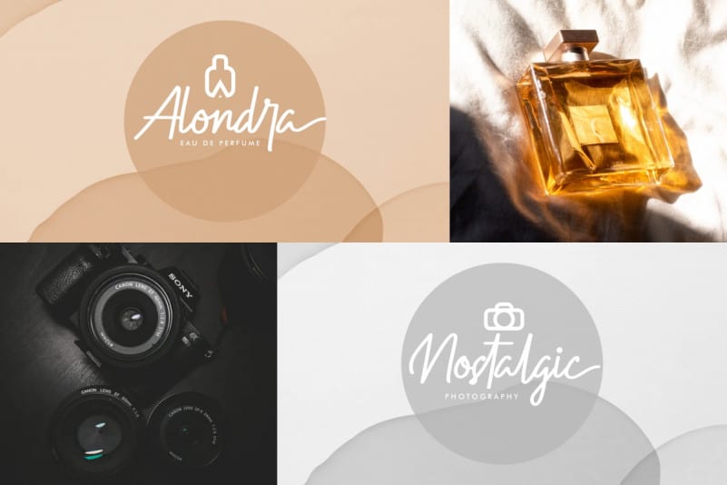 Outrageous Signature Font preview image 3