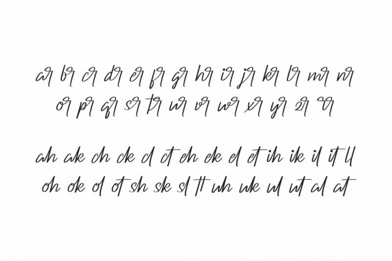 Darkboats Signature Font preview image 5