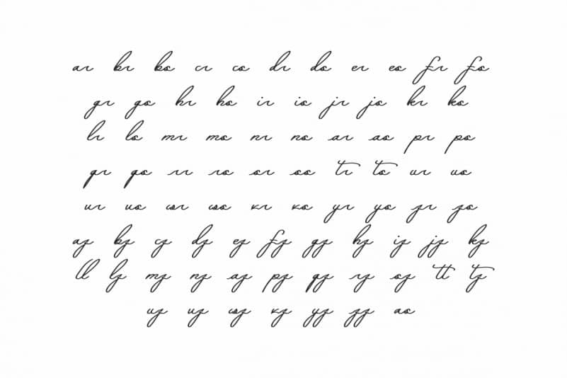 Scallies Signature Font preview image 5
