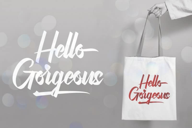 Firebreak Calligraphy Font preview image 5