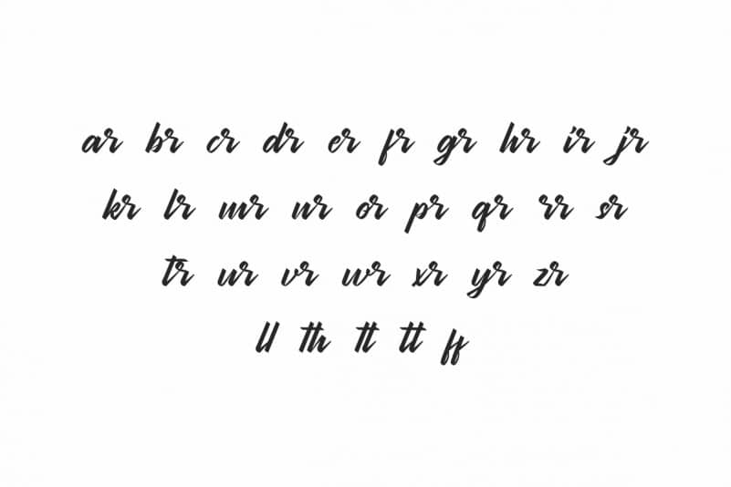 Highscore Script Font preview image 5