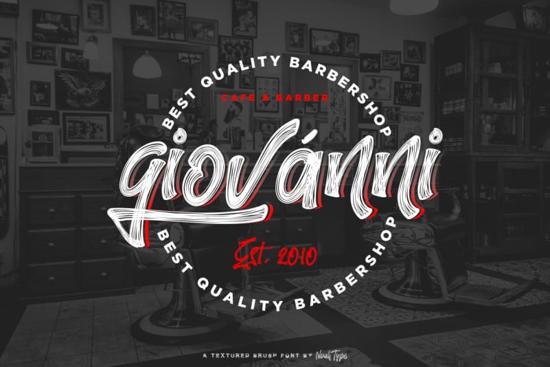 KillingOni Brush Font preview image 5