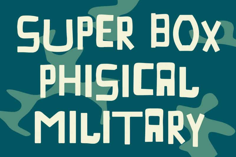 Obstacle Display Font preview image 2