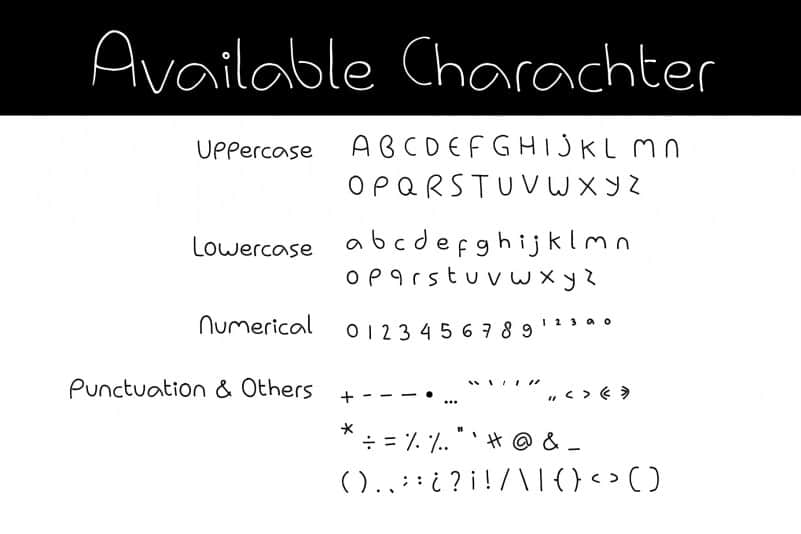 Priska Handwritten Font preview image 4