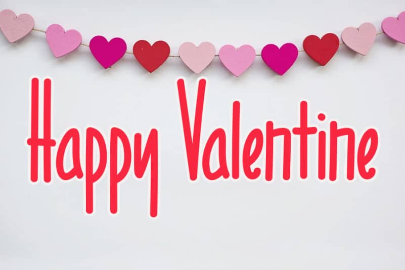 Valentine\’s Day Handwritten Font preview image 2