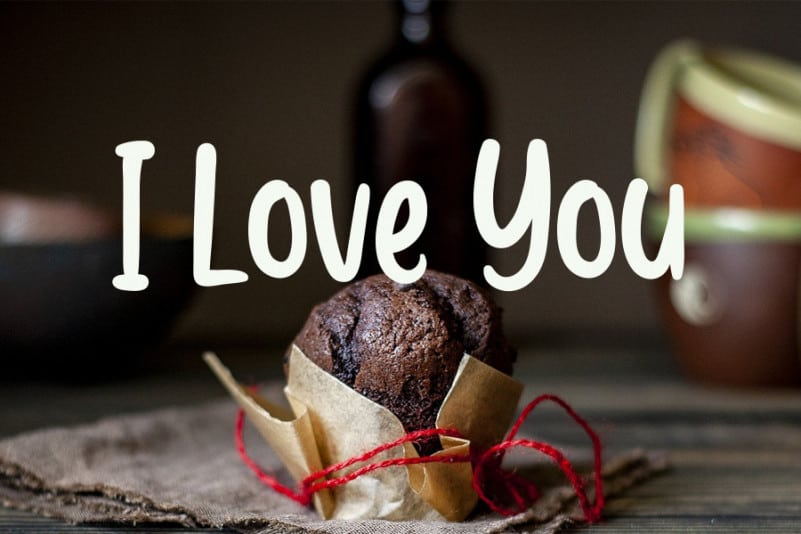Brownie Cake Display Font preview image 4