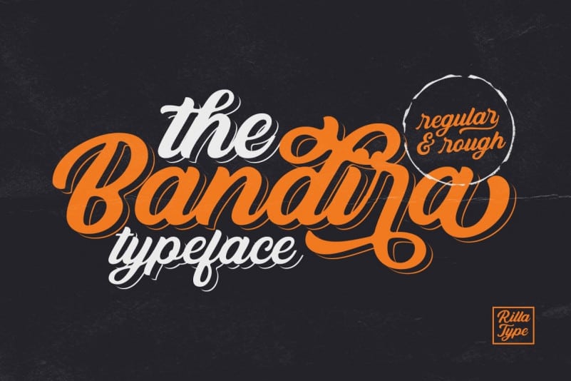 Bandira Script Font