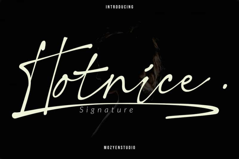 Hot Nice Handwritten Font