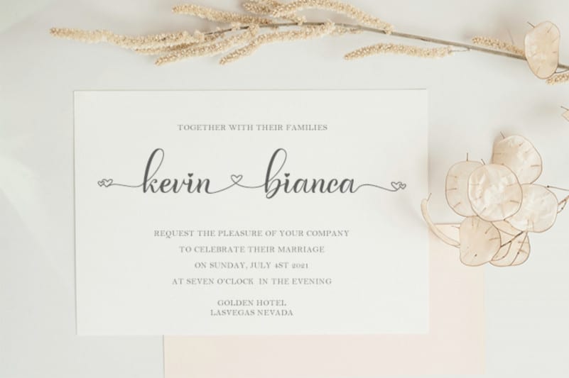 Fabella Flower Calligraphy Font preview image 3