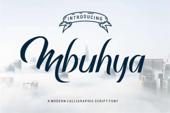 Mbuhya Script Font