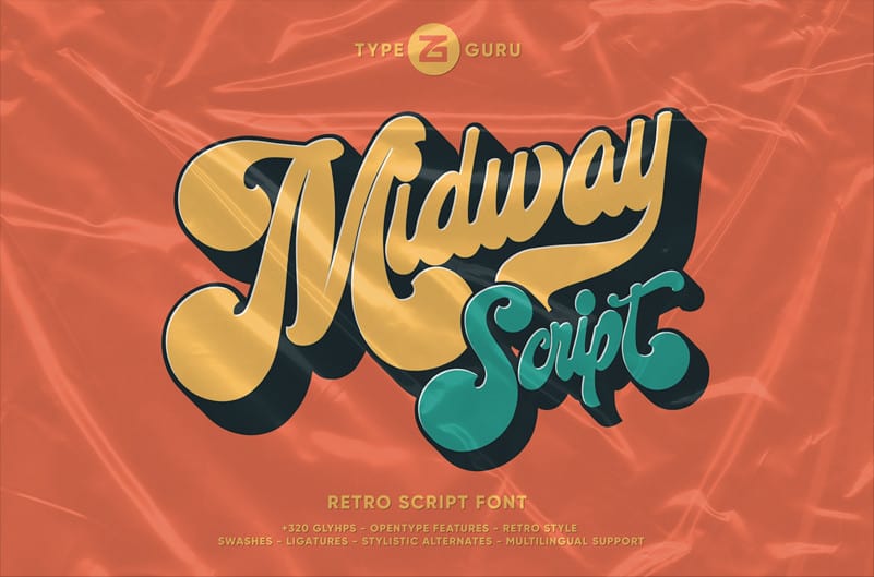 Midway Display Font