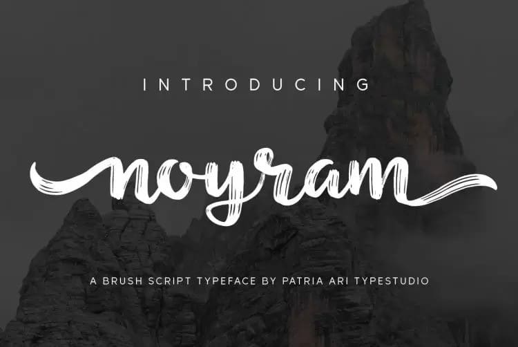 Noyram Script Font