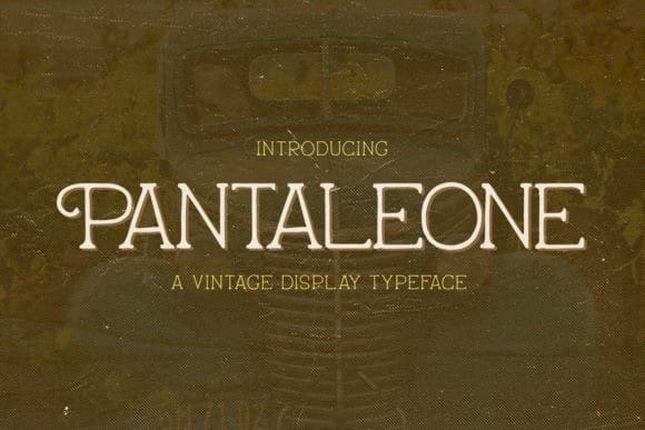 Pantaleone Serif Font