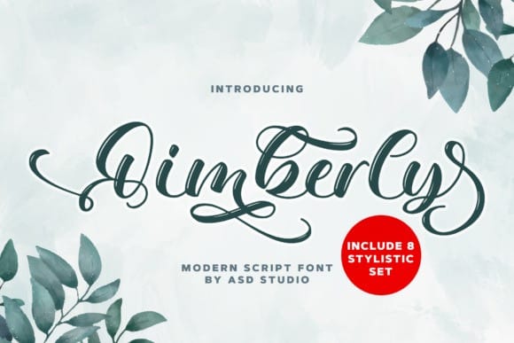 Qimberly Calligraphy Font