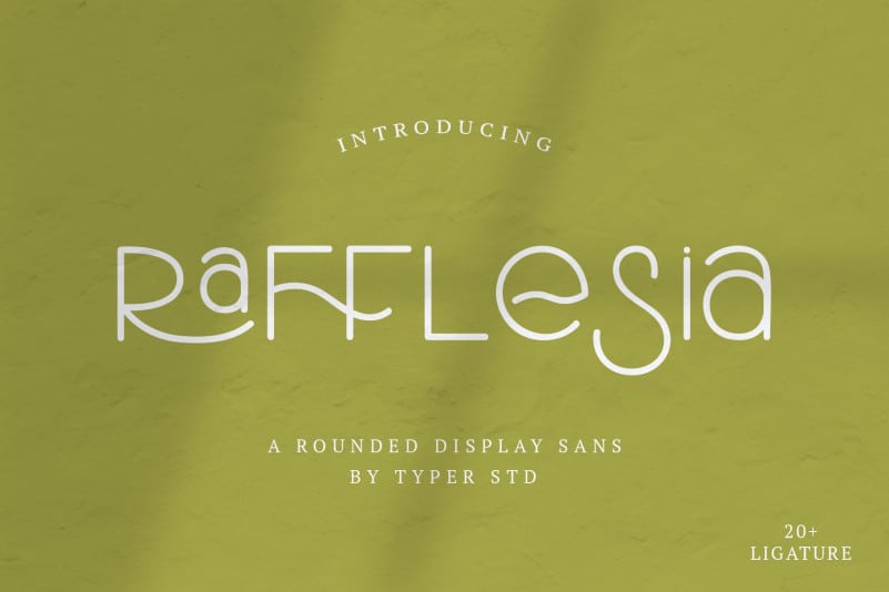 Rafflesia Display Font