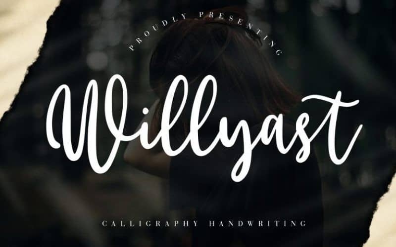 Willyast Calligraphy Font