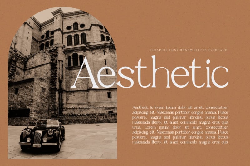 Seraphic Serif Font preview image 5