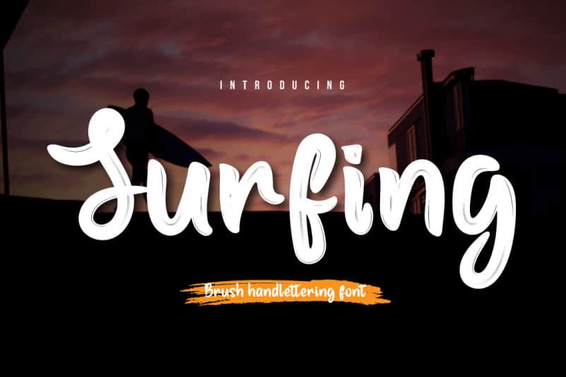 Surfing Script Font