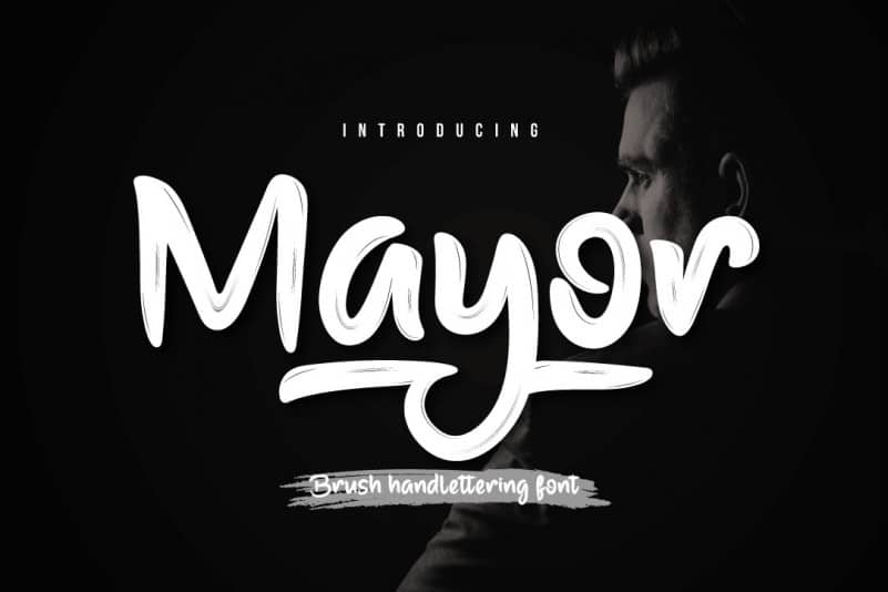 Mayor Script Font