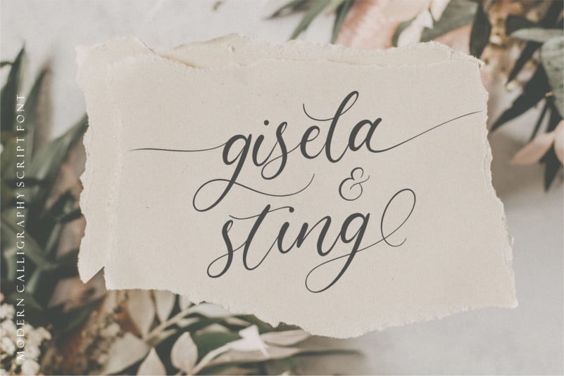Claytona Calligraphy Font preview image 2