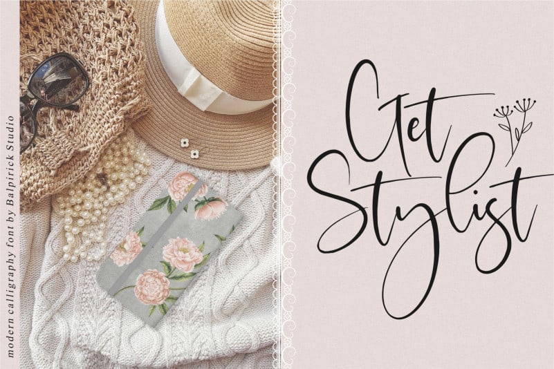 Sisterli Calligraphy Font preview image 3