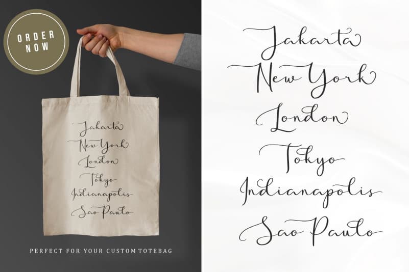 Golden Motion Font preview image 3