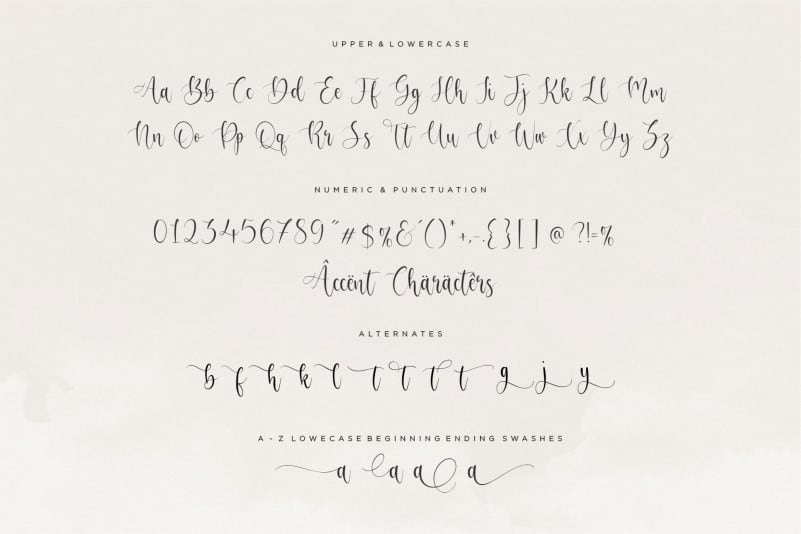 Adrielle Handwritting Font preview image 5
