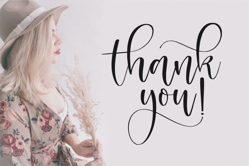 Magnolin Beautiful Calligraphy Font preview image 5
