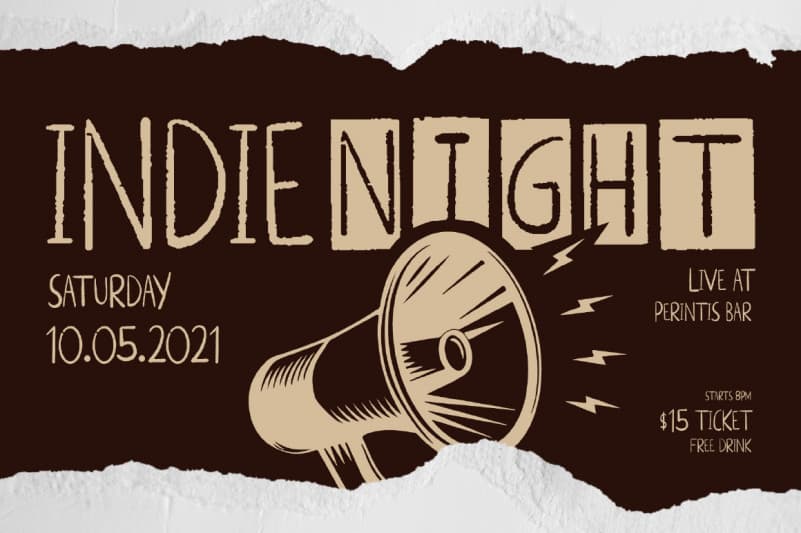 Alternative Rock Display Font preview image 2