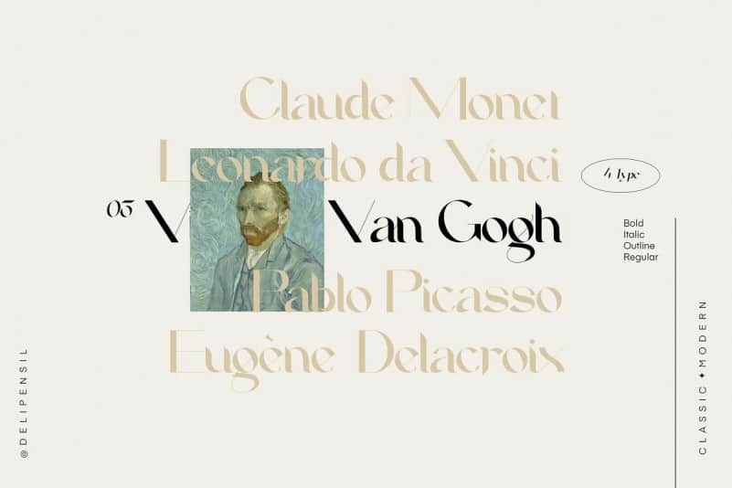 Agoka Serif Font preview image 3