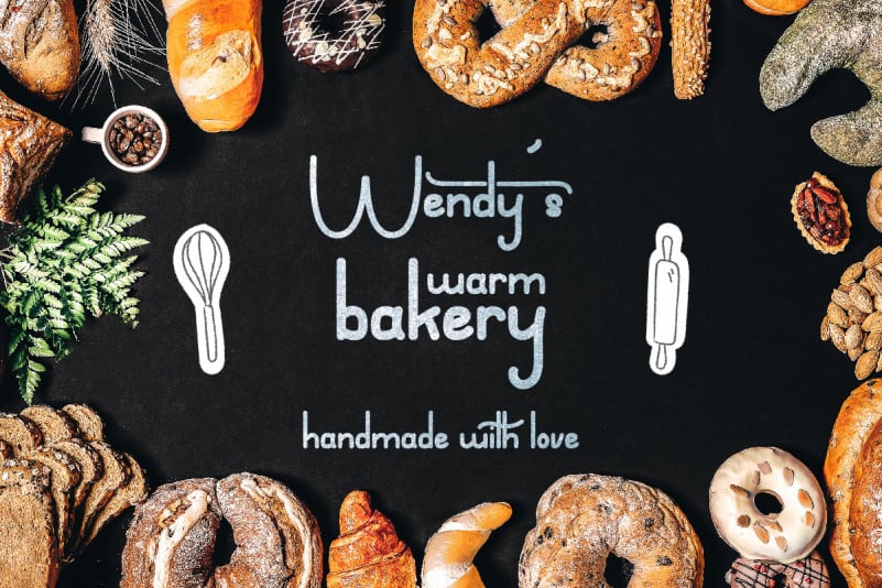 Brondown Various Handwritten Font preview image 3