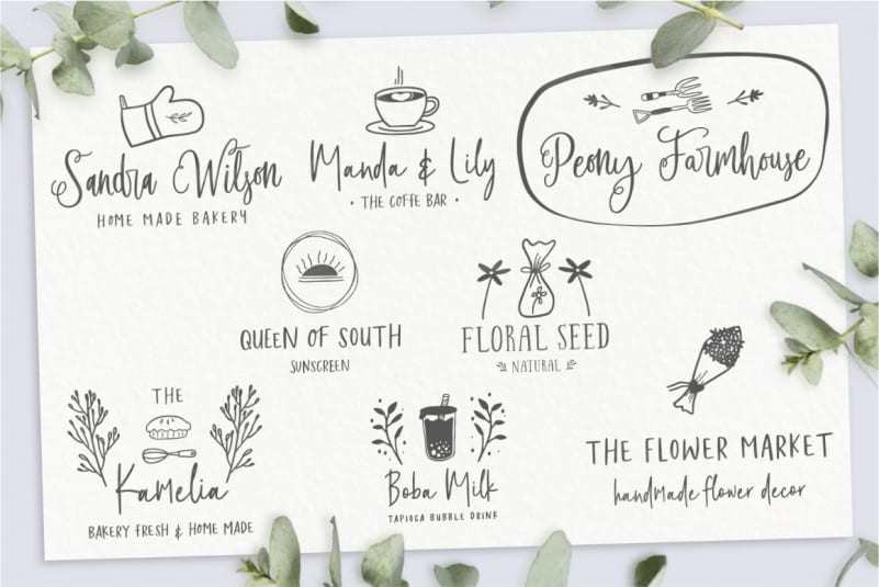 Felichiya Collection Script Font preview image 5