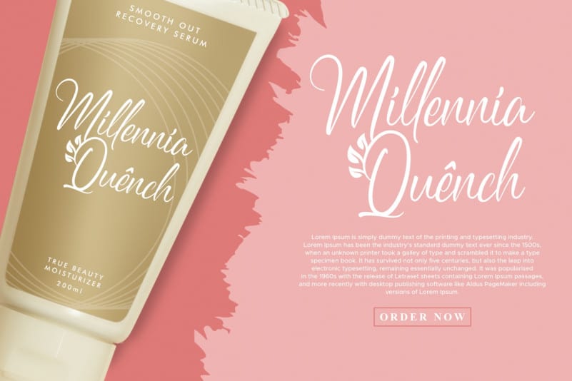 Marksville Calligraphy Font preview image 2
