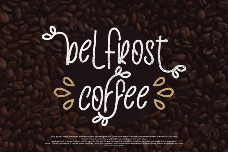 Leaffuse Display Font preview image 3