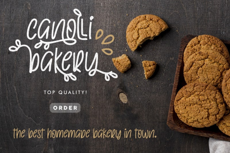 Leaffuse Display Font preview image 5